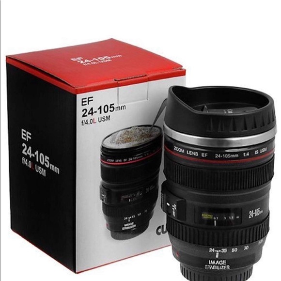Camera Lens Coffee Mug - Picture 1 of 6